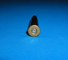 Load image into Gallery viewer, 303 British with Full Metal Jacket bullets, lot of 5 mounted on original Lee Enfield clip