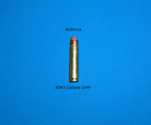 Load image into Gallery viewer, 30M1 ( 30 Carbine ) with a 110gr SJHP bullet