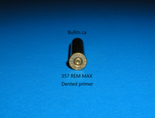 Load image into Gallery viewer, 357 REM Maximum with a 125gr, TMJ FP Point bullet