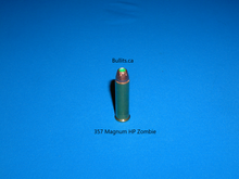 Load image into Gallery viewer, Zombie Hunting: 357 Magnum with Hornady’s 158gr XTP, Hollow Point & Green Tip bullet