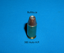 Load image into Gallery viewer, 380 ACP / 9mm Short, Brass casing with Hornady’s 90gr, XTP Hollow Point bullets