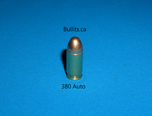 Load image into Gallery viewer, 380 ACP / 9mm Short, Brass casing with 90gr, Round Nose bullet.