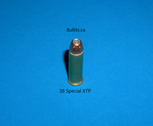 Load image into Gallery viewer, 38 Special with a Hornady XTP 158gr Hollow Point bullet