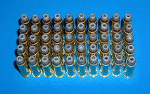 Load image into Gallery viewer, 38 SPL with Semi-Jacket, Hollow Point bullets, lot of 50 (1 box equivalent)