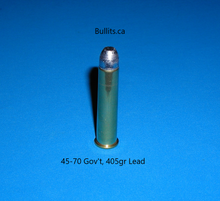 Load image into Gallery viewer, 45-70 Gov’t with a 405gr Lead bullet