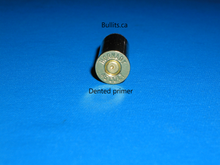 Load image into Gallery viewer, 45 Colt (aka 45 Long Colt), with 230gr Round Nose, Copper plated bullet.