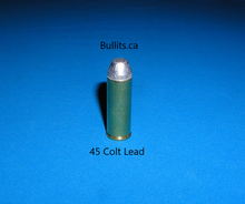 Load image into Gallery viewer, 45 Colt (aka 45 Long Colt), Cowboy style with 255gr Lead bullet.
