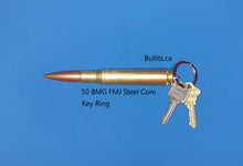 Load image into Gallery viewer, Key Ring: 50 BMG with FMJ bullet