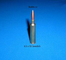 Load image into Gallery viewer, 6.5 x 55 Swedish with a 140gr Soft Point