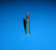 Load image into Gallery viewer, 7.62 x 39 (AK-47) Brass casing with a Full Metal Jacket bullet