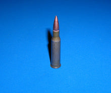 Load image into Gallery viewer, 7.62 x 54R Steel casing, Grey/Green color with a Full Metal Jacket bullet