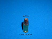 Load image into Gallery viewer, 9mm Luger (9x19) Brass casings with 147gr, Hornady’s XTP (Hollow Point) bullet.
