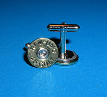 Load image into Gallery viewer, Cufflinks in: 9mm Luger, 45 ACP, 45 Colt, 44 Magnum, 38 SPL