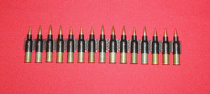 PKP / PKM 15 bullets belt in 7.62 x 54R, GREEN color