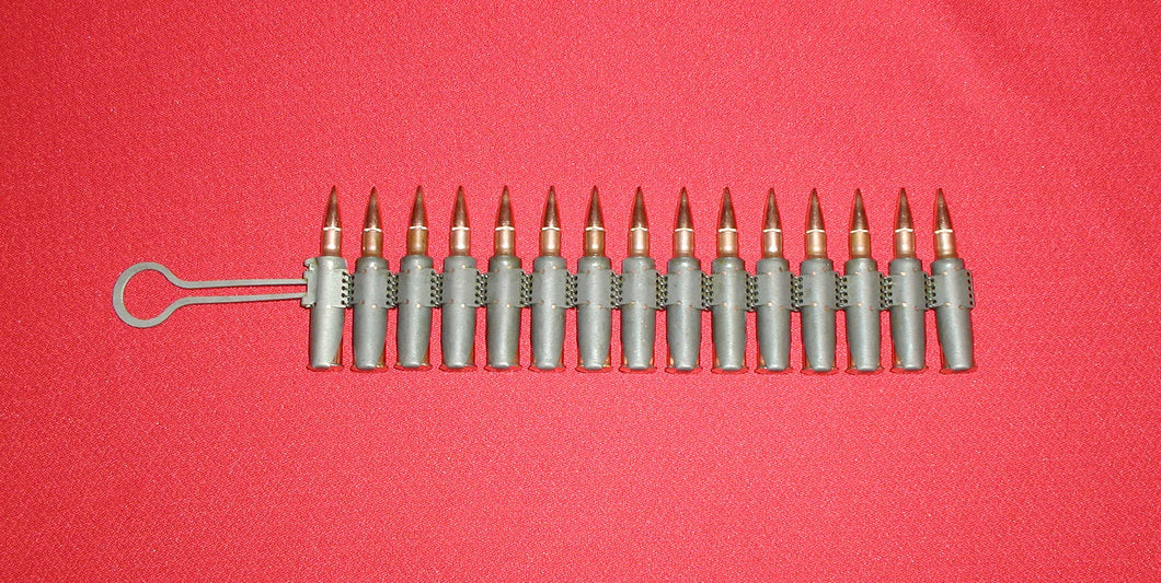 VZ-59 Section belt: Belt + 15 bullets + Started Tab, Copper color