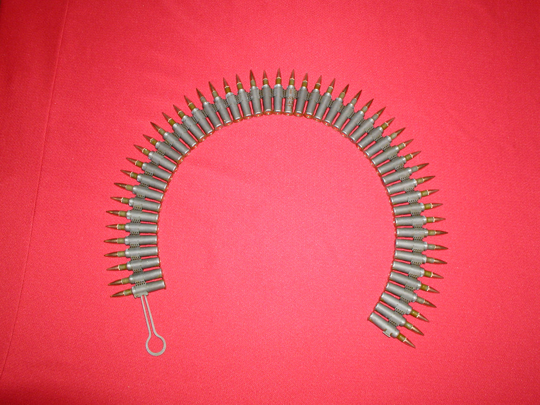 VZ-59 Complete belt: Belt + 50 bullets + Started Tab, Green color