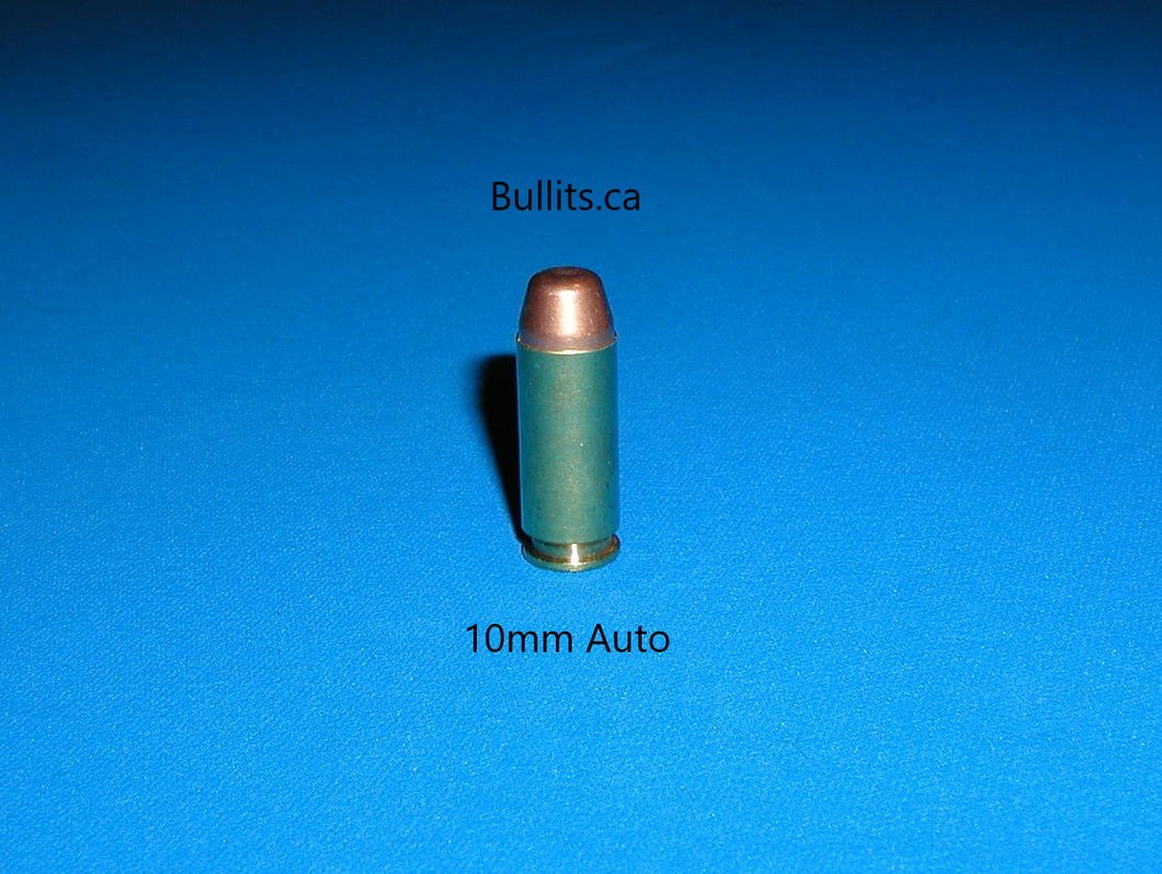 10mm Auto with a 165gr, TMJ FP  bullet