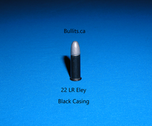 22 Long Rifle from Eley, Black casing