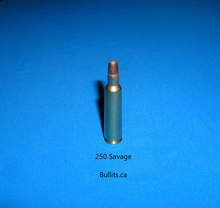 Load image into Gallery viewer, 250 Savage with a Hornady Interlock, 60gr bullet.
