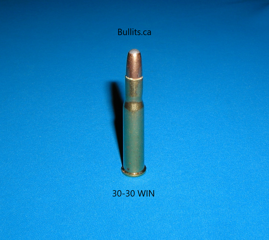 30-30 WIN with a 180gr Jacket Soft Point bullet