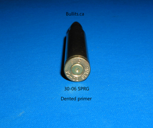 30-06 SPRG with a Full Metal Jacket bullet