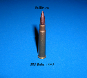 303 British (civilian) with a Full Metal Jacket bullet