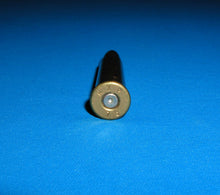 Load image into Gallery viewer, 303 British with Full Metal Jacket bullets, lot of 5 mounted on original Lee Enfield clip

