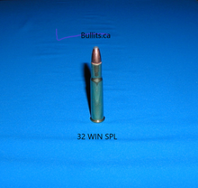 Load image into Gallery viewer, 32 WIN SPL with a 150gr Semi Jacket, Soft Point bullet

