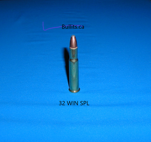 32 WIN SPL with a 150gr Semi Jacket, Soft Point bullet