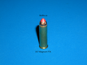 357 Magnum with Hornady’s 140gr FTX Red Tip bullet