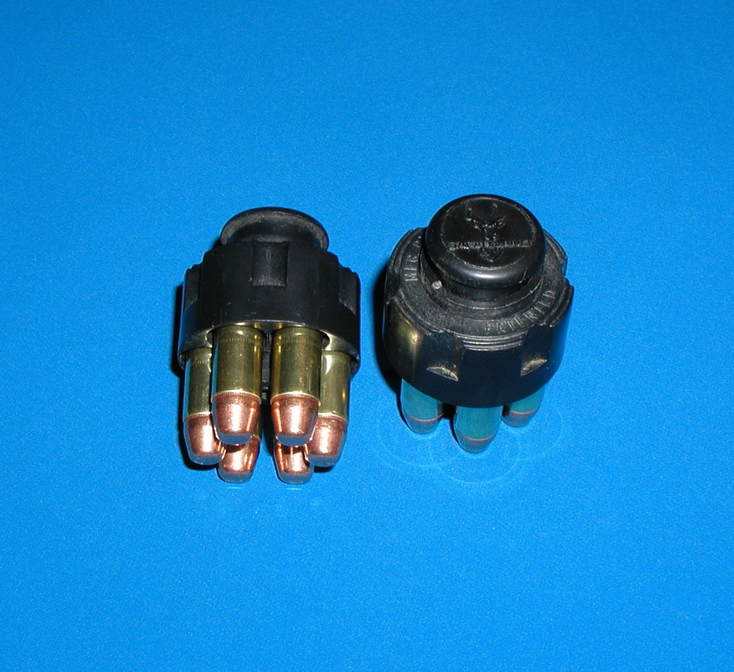 Speed Loaders for K-frame S&W revolvers with 12 bullets in 38 SPL with TMJ/FP bullets