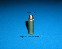 Load image into Gallery viewer, 38 Special with a Hornady XTP 158gr Hollow Point bullet
