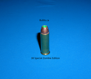 Zombie Hunting: 38 SPL with Hornady’s 158gr XTP, Hollow Point & Green Tip bullet
