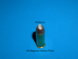 44 Magnum with Hornady’s XTP 200gr, Hollow Point bullet