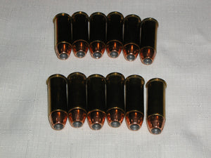 44 S&W SPL with Hornady’s XTP, Hollow Point bullets, lot of 12