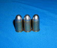 Load image into Gallery viewer, 455 Webley with a 220gr cast bullet, lot of 3. Mixed casings, NO primers (Berdan)
