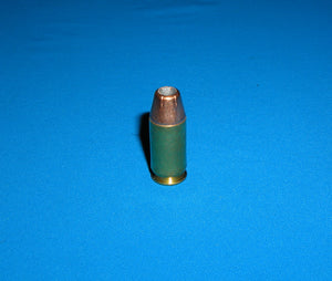 45 ACP with a 230gr Hornady’s XTP, Hollow Point bullet