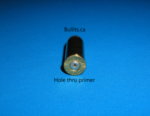 45 Colt (aka 45 Long Colt), with 300gr Flat Nose, Copper plated bullet.