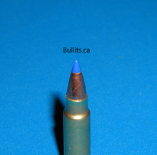 Load image into Gallery viewer, 5.7 x 28mm with Hornady’s V-Max 40gr, Blue Tip bullet
