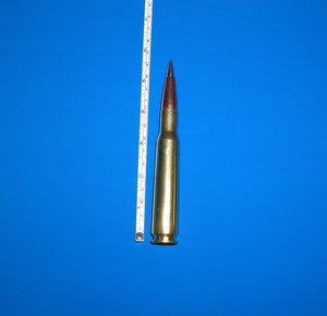 50 BMG with Hornady's A-MAX, 750gr bullet