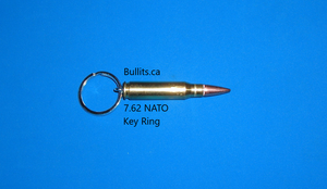Key Ring: 7.62 NATO with Full Metal Jacket bullets