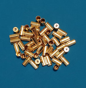 9mm Luger (9x19) Brass casings with 115gr, Round Nose bullet