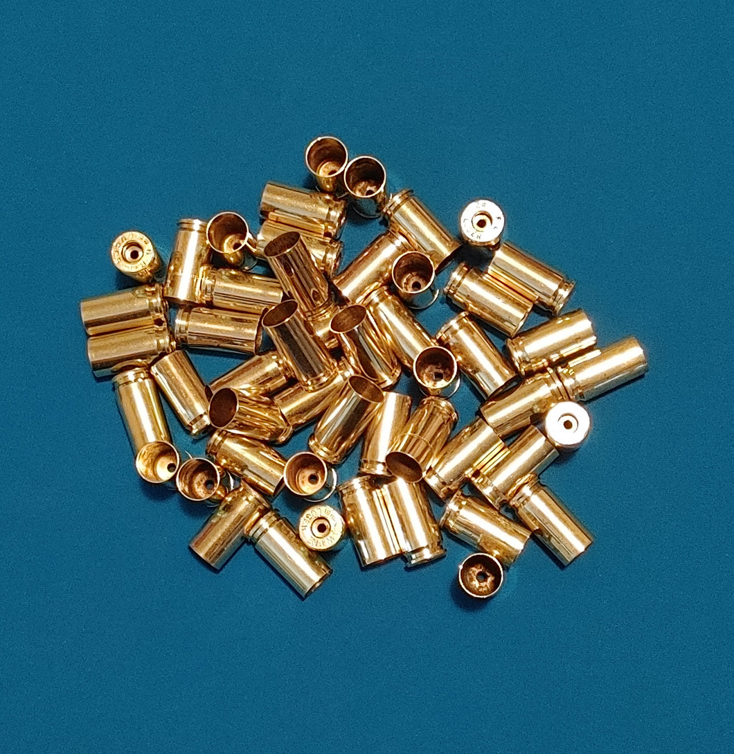 Casings: 9mm Luger without primers –