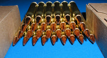 Load image into Gallery viewer, 5.56 NATO, full box of IVI, 2018, 77gr HPBT bullets
