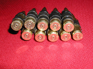 7.62 NATO / 7.62 x 51 Linked by 10 with FMJ bullets ( 1 strip of 10 bullets linked )